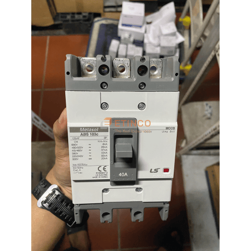 MCCB LS ABS103c 3P 40A 42kA