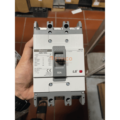 MCCB LS ABS103c 3P 50A 42kA
