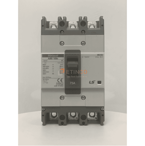 MCCB LS ABS103c 3P 75A 42kA