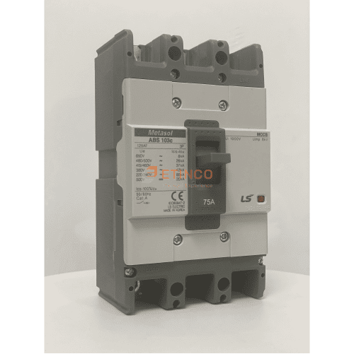 MCCB LS ABS103c 3P 75A 42kA