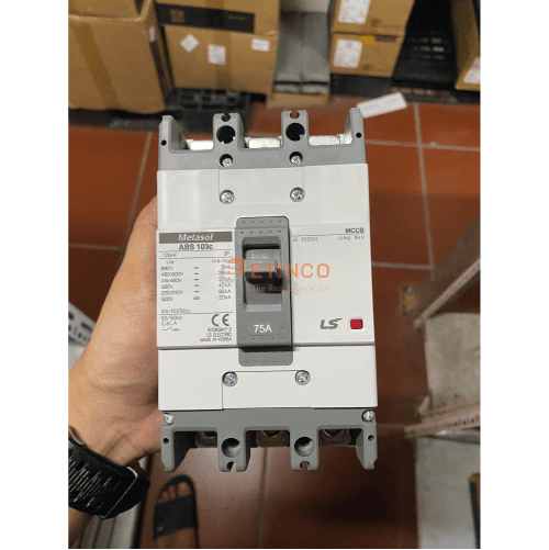 MCCB LS ABS103c 3P 75A 42kA