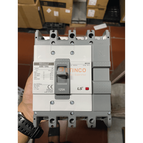 MCCB LS ABS104c 4P 125A 42kA