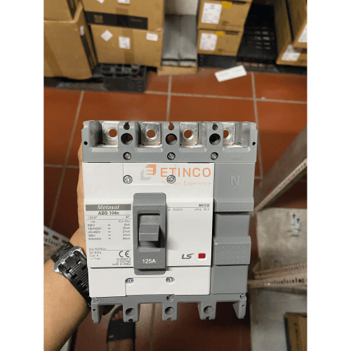 MCCB LS ABS104c 4P 125A 42kA