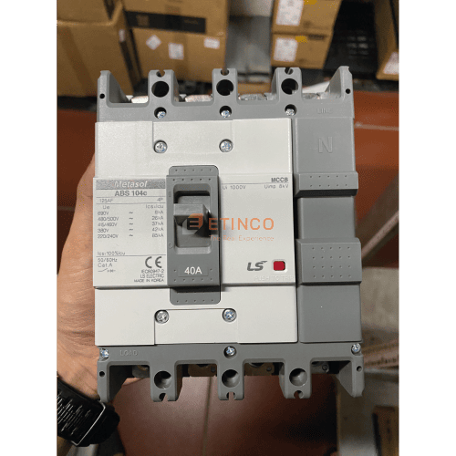 MCCB LS ABS104c 4P 40A 42kA