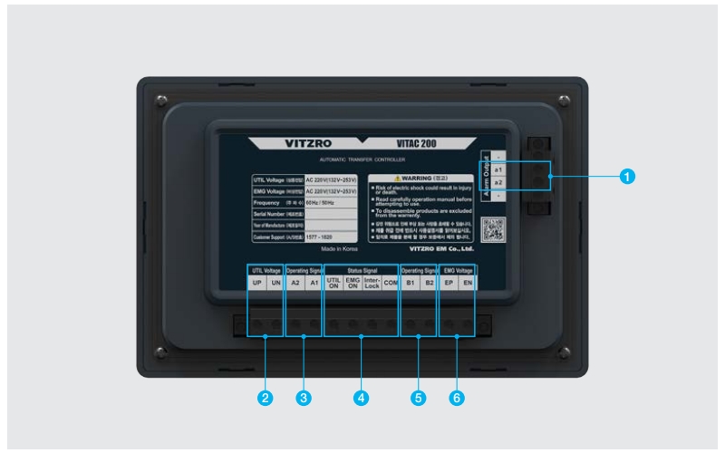 cach ket noi bo dieu khien ats vitzro vitac 200
