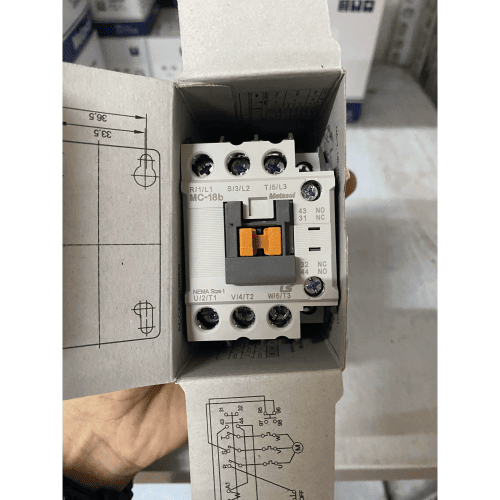 Contactor (Khởi động từ) LS MC-18b 220V 4.5kW 1NO1NC