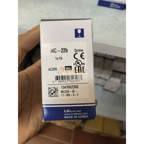 Contactor (Khởi động từ) LS MC-22b 220V 5.5kW 1NO1NC