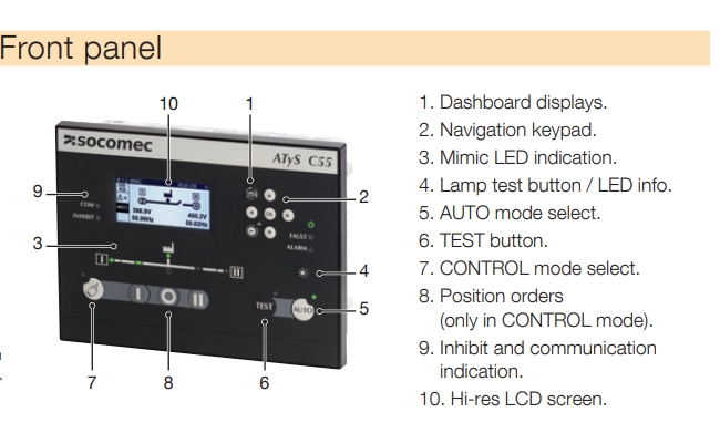 hmi bo dieu khien ats socomec atys c55