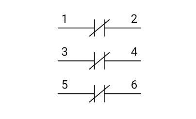 ky hieu contactor trong ban ve 8