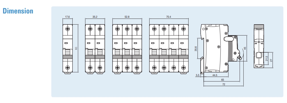 mcb ls la63e la63n la63nd la63h la63hd la63l kich thuoc