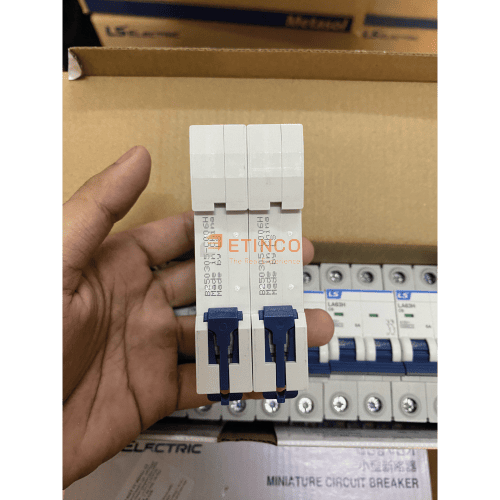 MCB LS LA63H 2P 6A 10kA