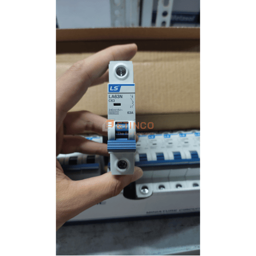 MCB LS LA63N 1P 63A 10kA