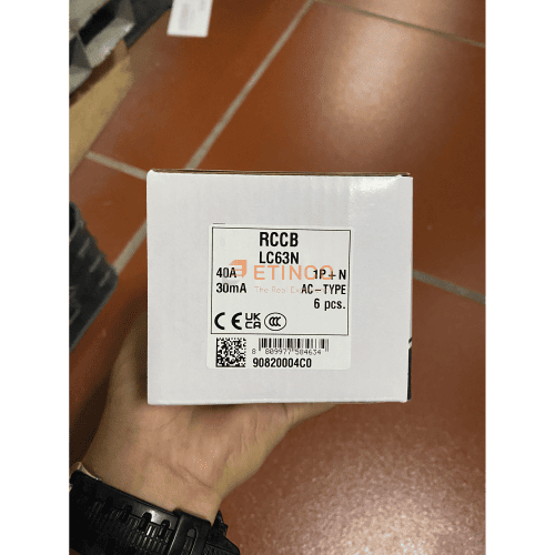 RCCB LS LC63N 1P+N 40A 30mA