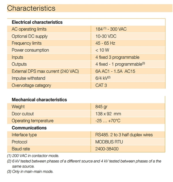 thong so ky thuat bo dieu khien ats socomec atys c35