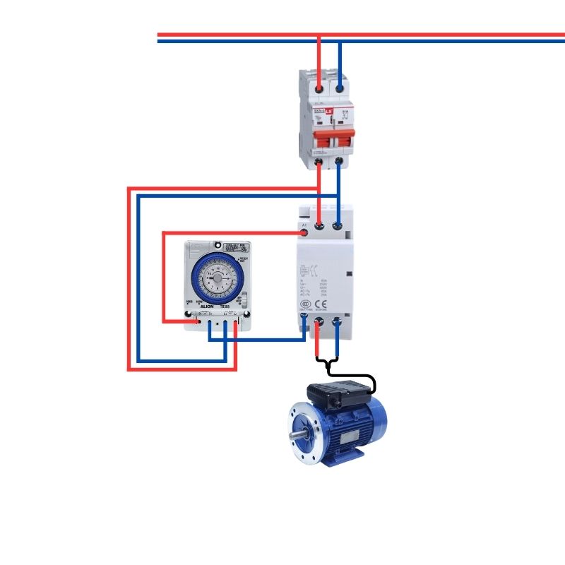 so do dau day contactor 1 pha