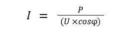 cong thuc tinh cuong do dong dien