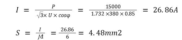 cong thuc tinh tai day dien cho mo to