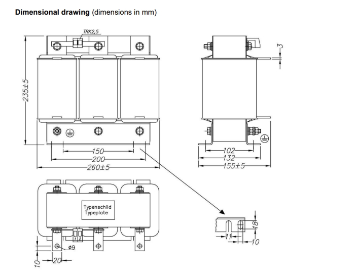 kich thuoc cuon khang epcos B44066D7050M400