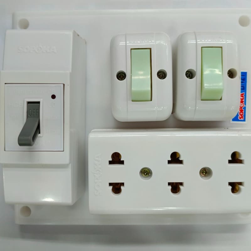 cach dau day dien 2 cong tac 1 o cam